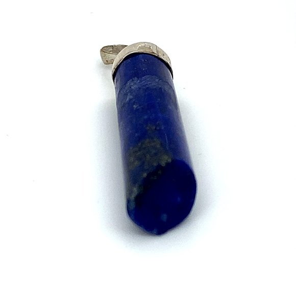 Lapis Lazuli 30.70ct Solid Silver Pendant - Picture 6 of 6